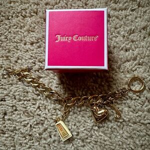 SOLD Juicy Couture charm bracelet w/charms!